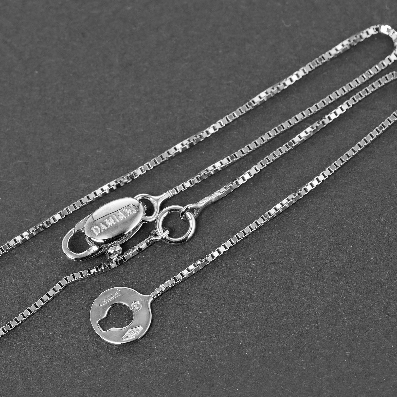 Damiani Belepoc round S necklace 10.36g 20mm diamond K18 g WG PG Damiani  A+ quality necklace