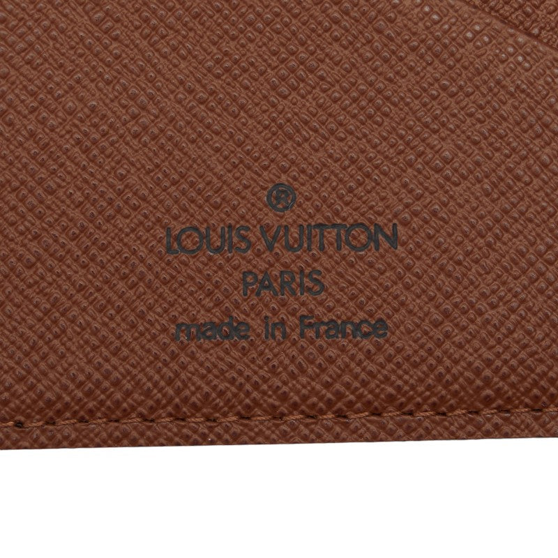 Louis Vuitton Monogram Canvas Handbook Cover Nonetebook Carnival M60110 Brown PVC  Louis Vuitton