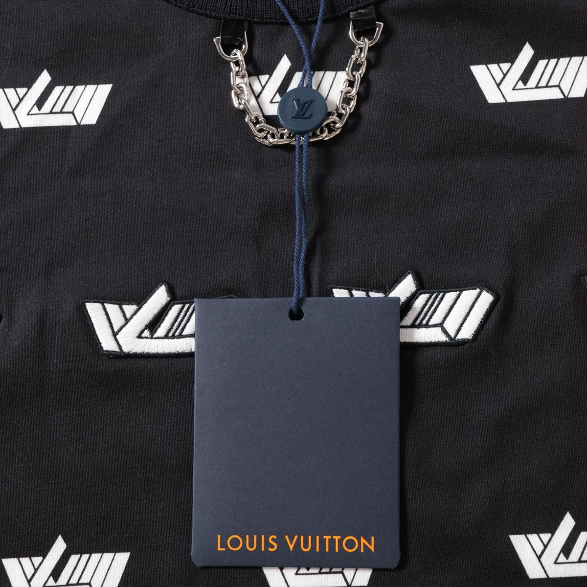 Louis Vuitton 22SS Cotton  M  Black x White LV VITES RW221 N