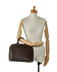 Louis Vuitton Epi Alma Handbag M5214D Mocha Brown Leather  Louis Vuitton