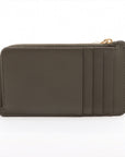 Loewe Knot Leather Coin Case Khaki