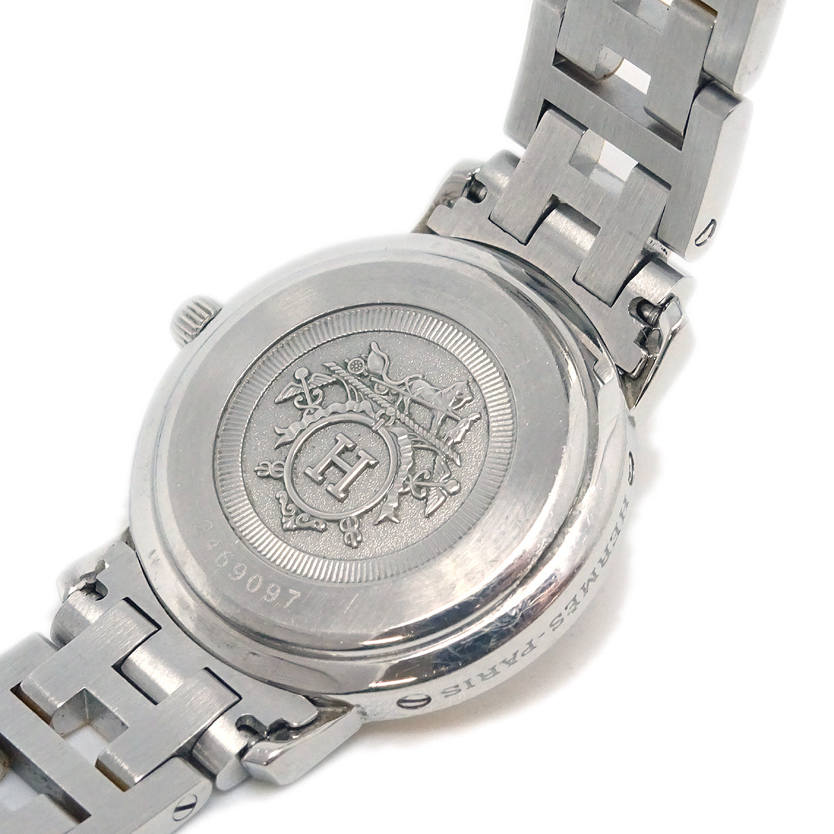 Hermes Clipper CL4.221 Watch SS