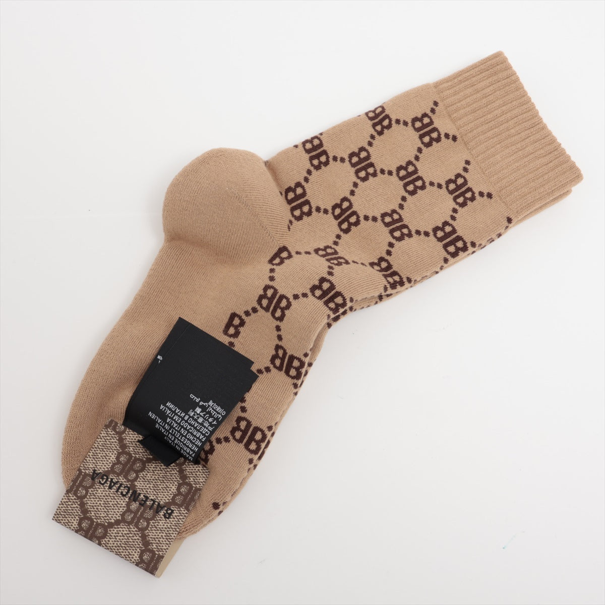 Gucci x Valentine BB Socks S Cotton Beige