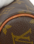 Louis Vuitton Monogram Trousse Ronde Pen Case Pouch M47630 Small Good