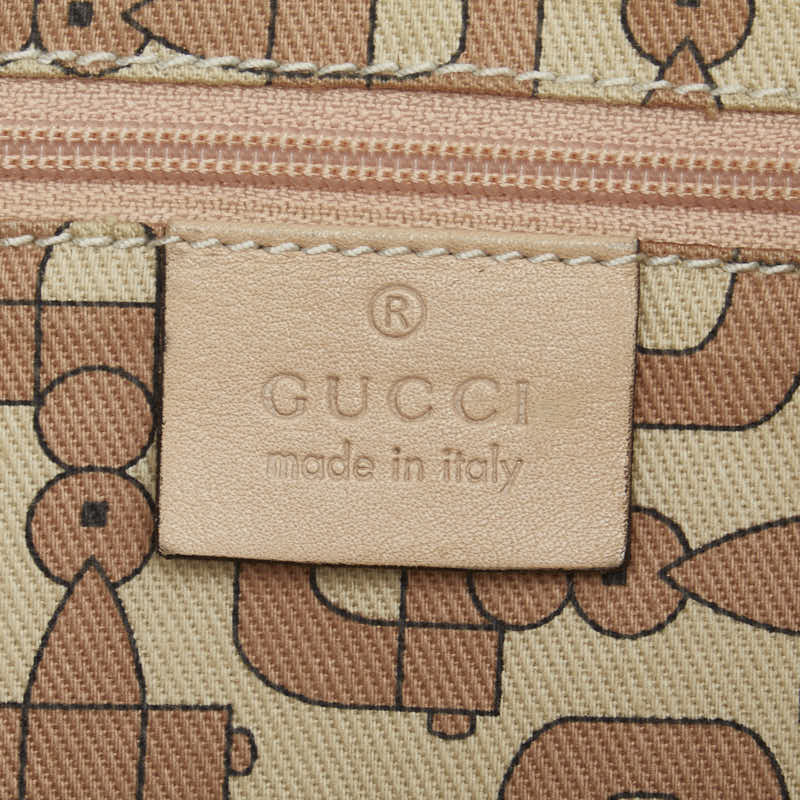 Gucci Gucci Abbey  Shoulder Bag 131326 Beige Leather  Gucci Gucci