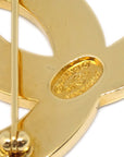 Chanel CC Brooch Pin Gold 98P
