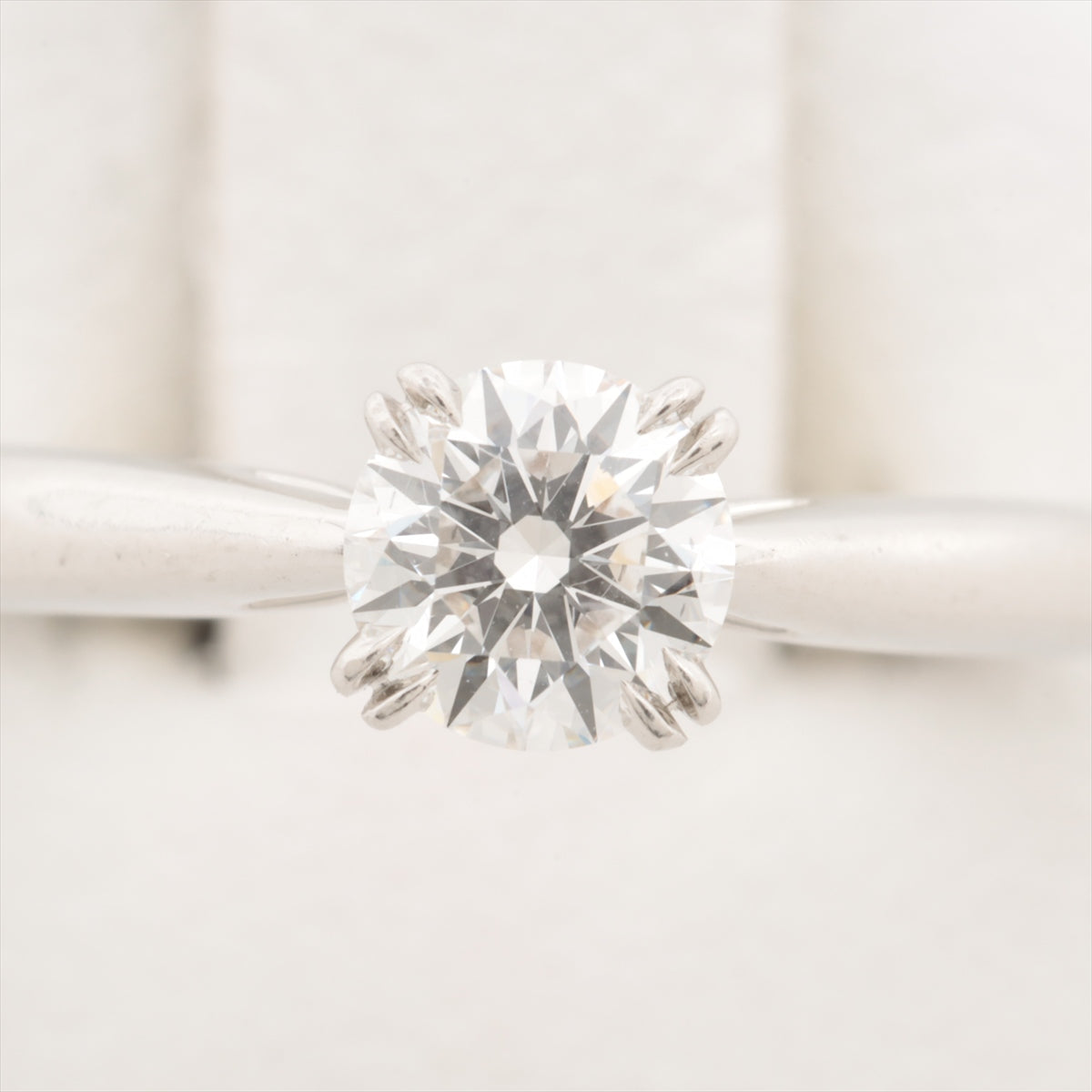 Harry Winston Solitaire Diamond Ring Pt950 4.2g 0.55 D VS1 3EX NONE RGDPRD005NSS-045oladh
