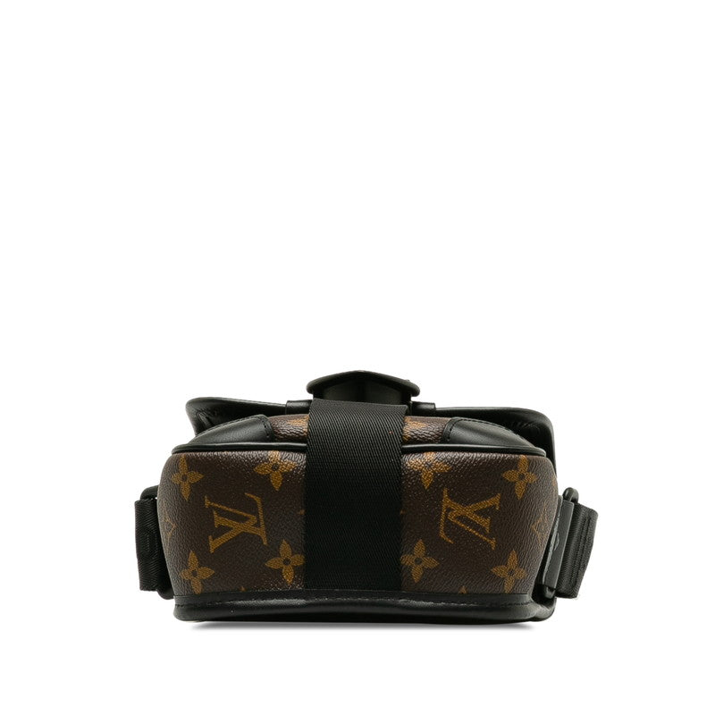 Louis Vuitton Monogram MacArthur Arch Messenger S Bag M46442 Brown Black PVC Leather  Louis Vuitton