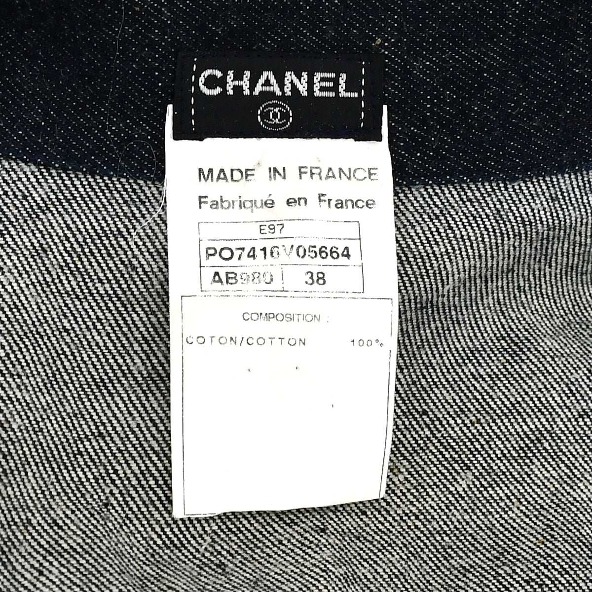 Chanel Spring 1997 denim jacket 