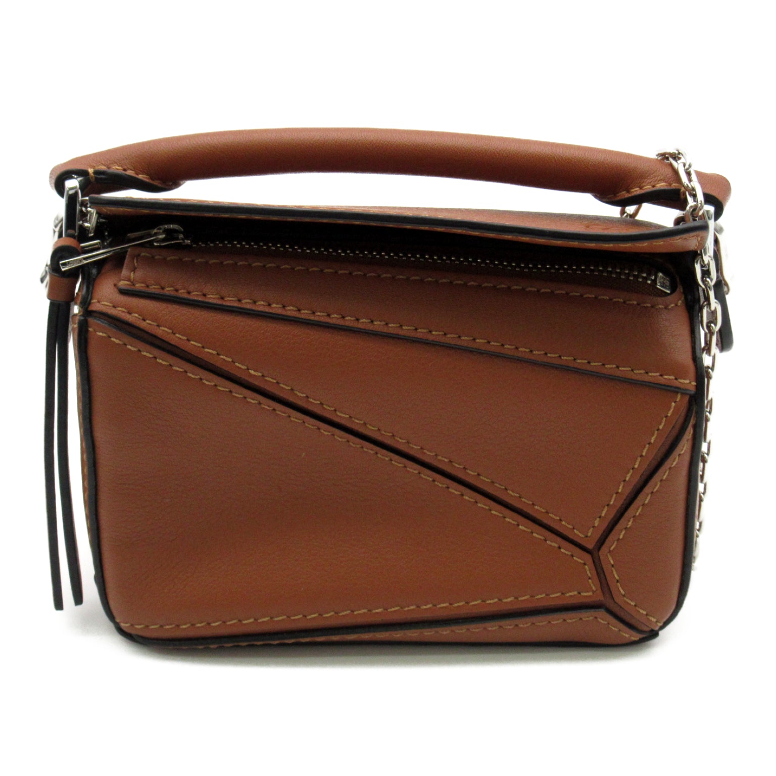Loewe LOEWE Puzzle Bag Mini Shoulder Bag Shoulder Bag Leather  Brown Collection