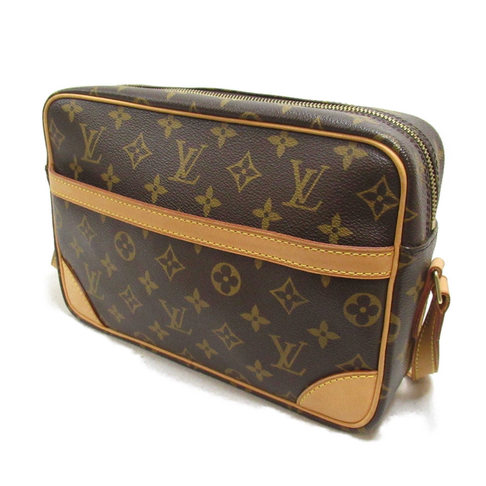 Louis Vuitton Trocadero 27 Shoulder Bag Shoulder Bag PVC Coated Canvas Monogram  Brown M51274