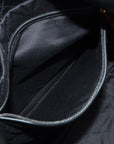 Chanel 22 Leather Chain Shoulder Bag Black G  AS3261