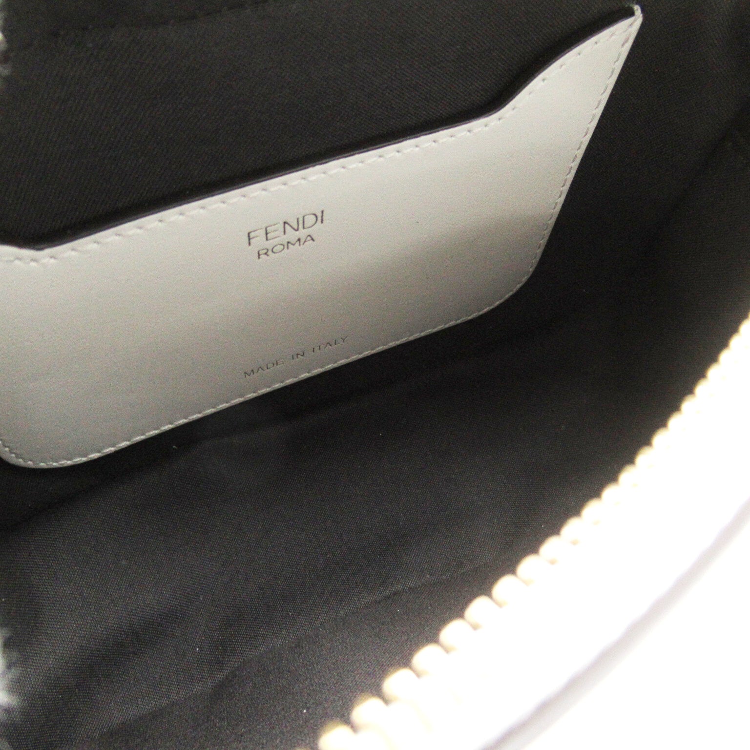 Fendi Fendi Camera Mini Shoulder Bag Shoulder Bag Leather  White 8BS077ANWTF0QVL