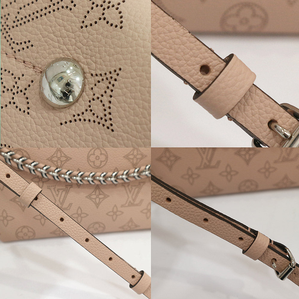 LOUIS VUITTON Louis Vuitton Shoulder Bag Bella M57068/ Monogram Machina Magnolia Pink Color Silver   Women External Handmade  Bag Box