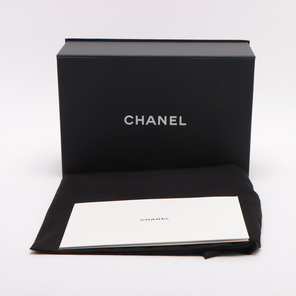 Chanel Mini Matrasse Caviar S Chain Shoulder Bag White G  AS3757