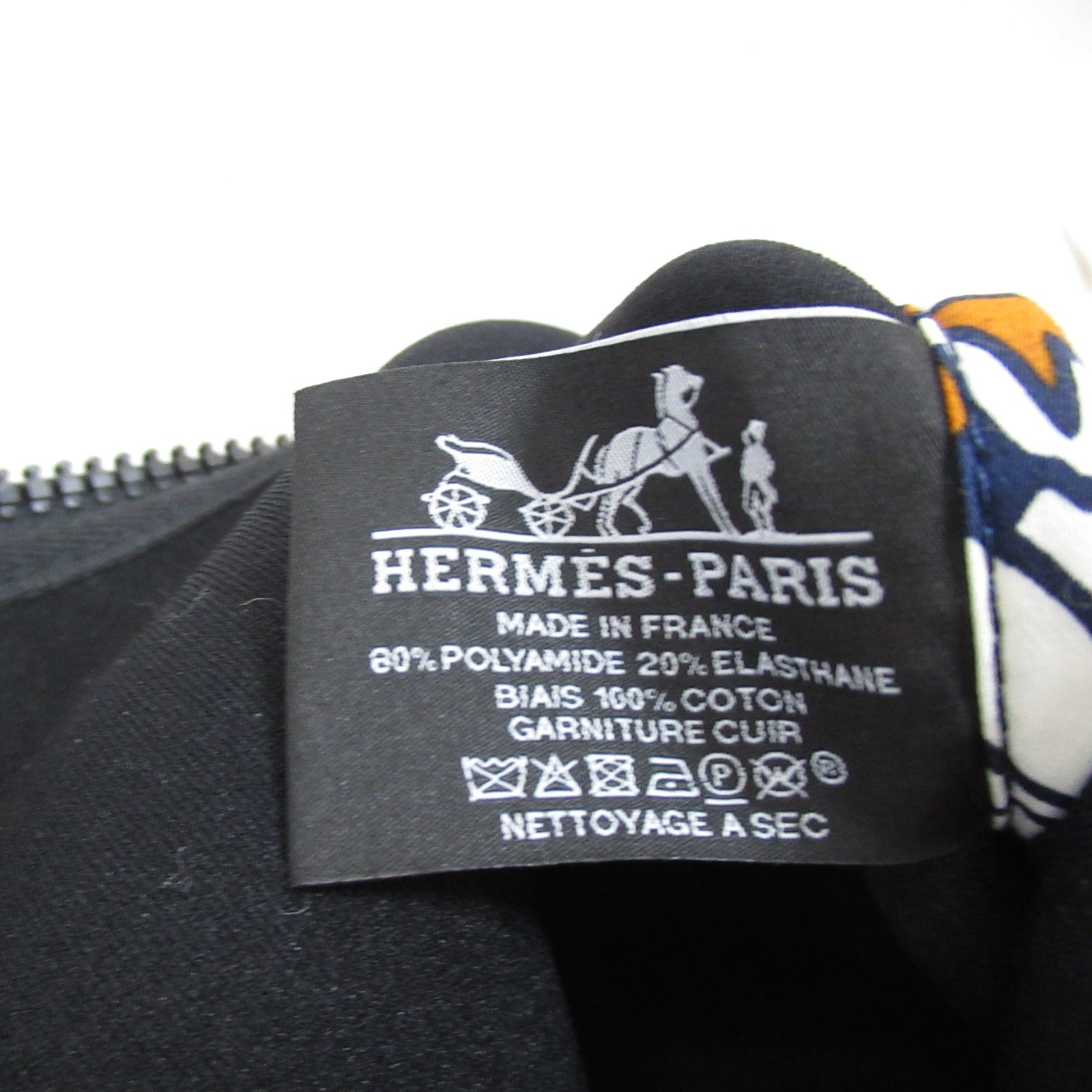 Hermes Hermes Neo-Van MM Pouch Bag Polyester  Women's Navyes