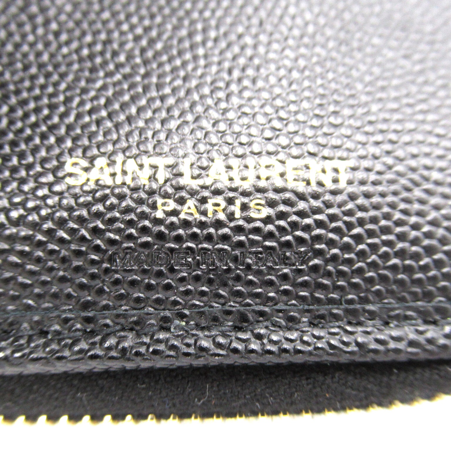 Saint Laurent SAINT LAURENT Compact Zip-Around Wallet Round Wallet Wallet    Black 403723.0620