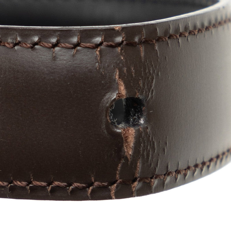 Cartier Reverseible Belt Black Brown Leather  Cartier