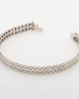 Diamond Bracelet K18WG 11.0g 200