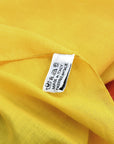 Chanel Scarf Yellow Small Good