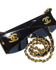 Chanel 1992 Fall Runway Chain Shield Sunglasses