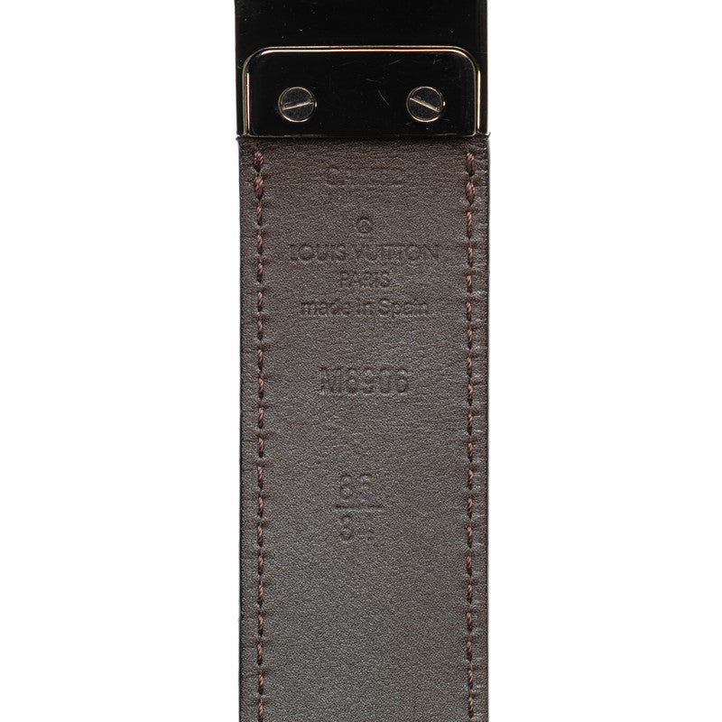 Louis Vuitton Seattle Sanctuary Reversee Belt 85/34 M6906 Black Brown Leather  Louis Vuitton