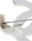 Chanel CC Brooch Pin Silver 98P