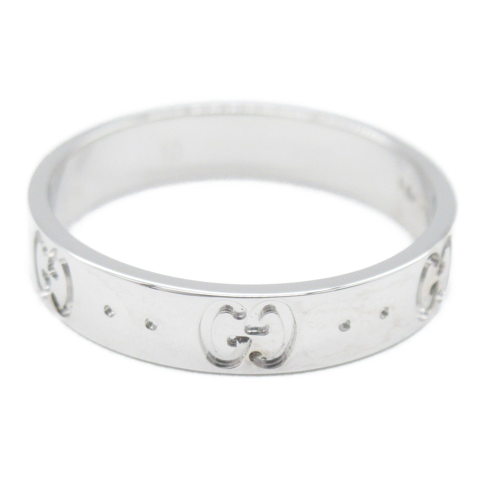 Gucci Icon Ring Ring Jewelry K18WG (White G)   Silver