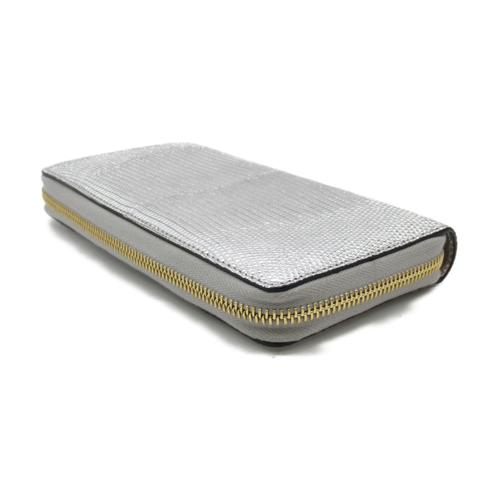 Gucci Round Long Wallet Round Long Wallet   Silver  456117