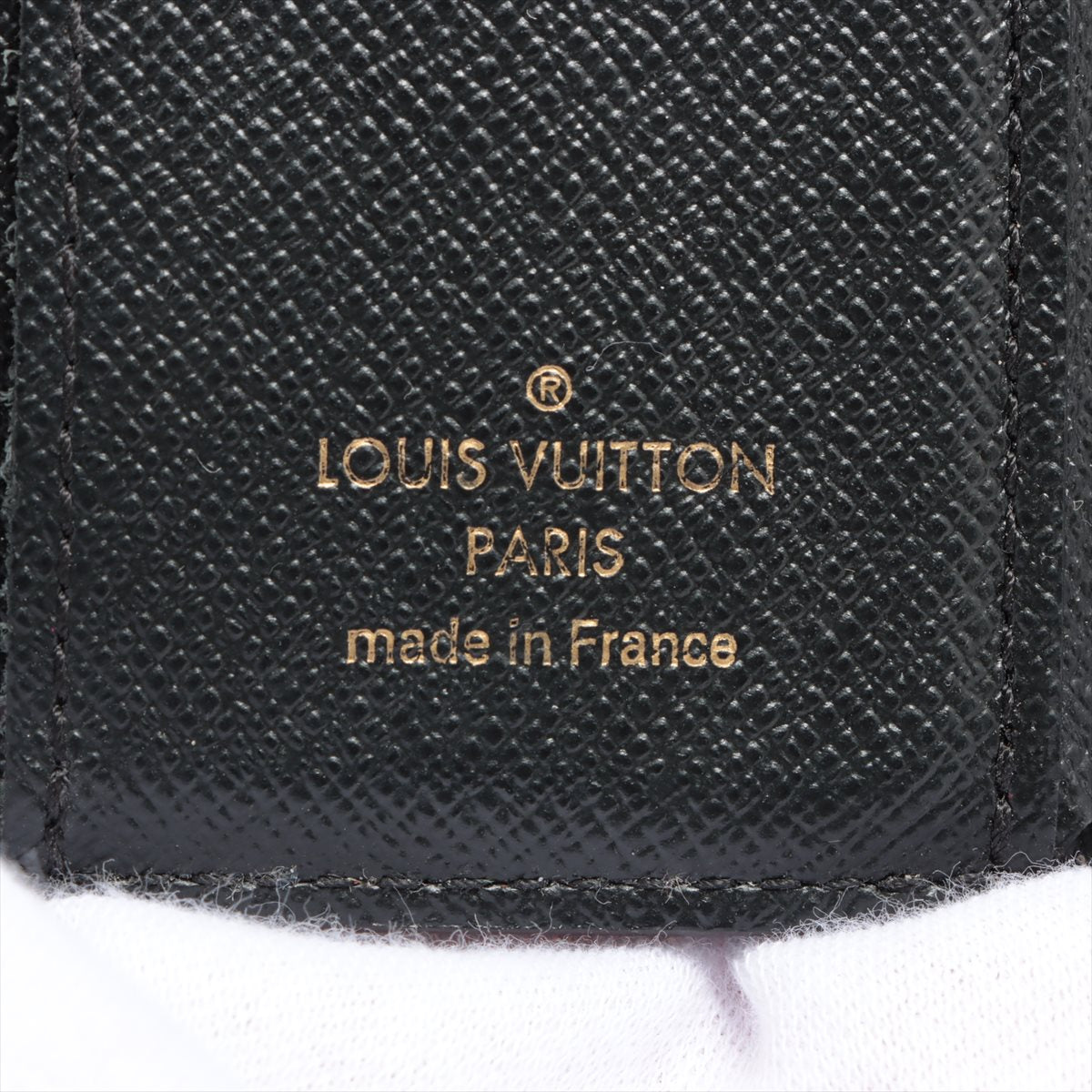 Louis Vuitton Giant Monogram Reversee Portefolio Zoe M80725 Black X Brown Compact Wallet