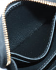 Louis Vuitton Monogram Amplant Zippy Coin Pass M60574 Noir Coin Case