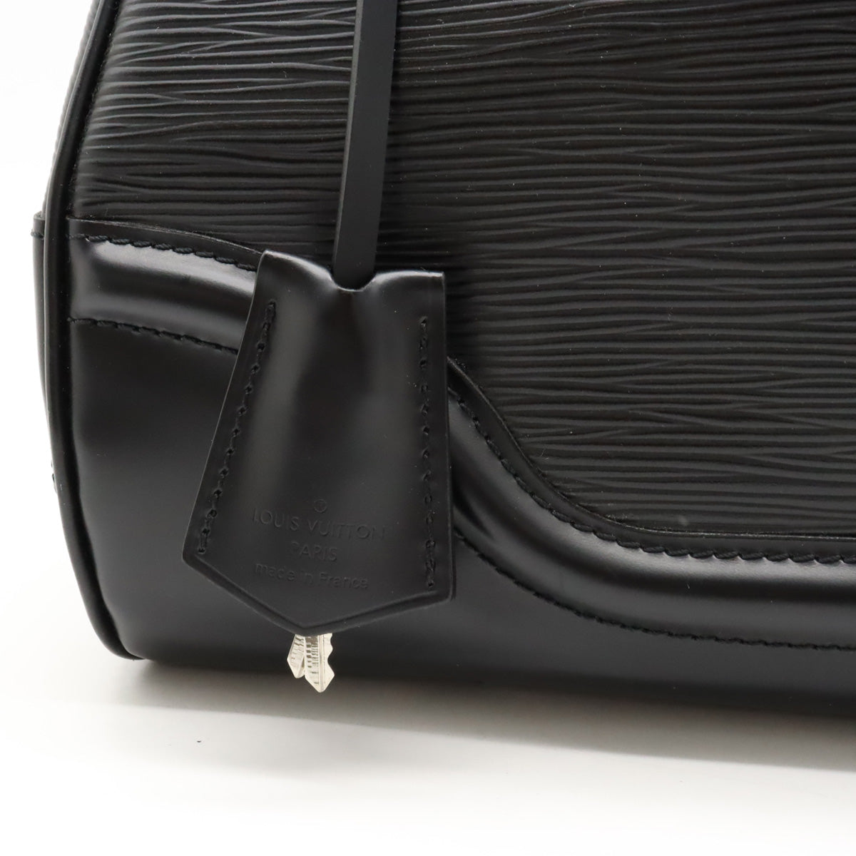 Louis Vuitton Louis Vuitton Epi Bowling Monterey PM Handbag Mini Boston Bag Black Black Black M59322