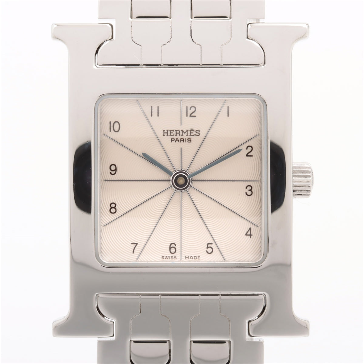 Hermes H-Watch HH1.210 SS QZ Ivory