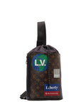 Louis Vuitton Monogram Shock Sling Bag Shoulder Bag Body Bag M44625 Brown Multicolor PVC Leather Men LOUIS VUITTON