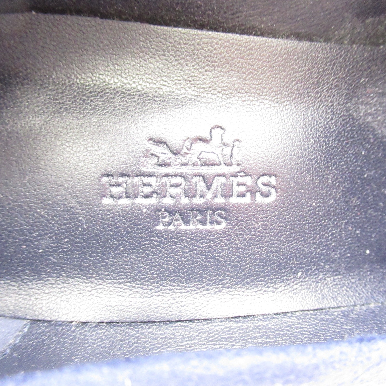 Hermes Hermes Elise 70 Pumps Shoes Suede  Navy / Green