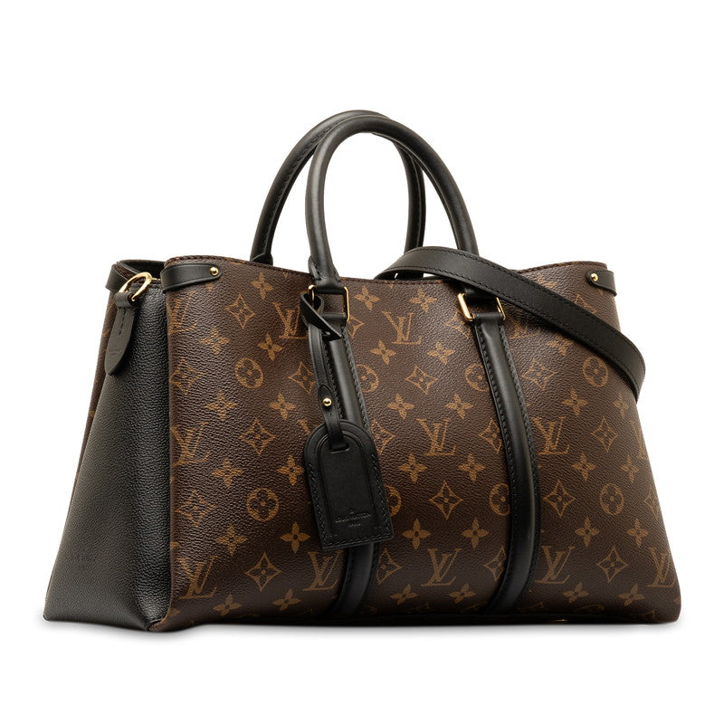 Louis Vuitton Monogram Suffro NV MM Handbag Shoulder Bag 2WAY M44817 Noir Brown PVC Leather  Louis Vuitton