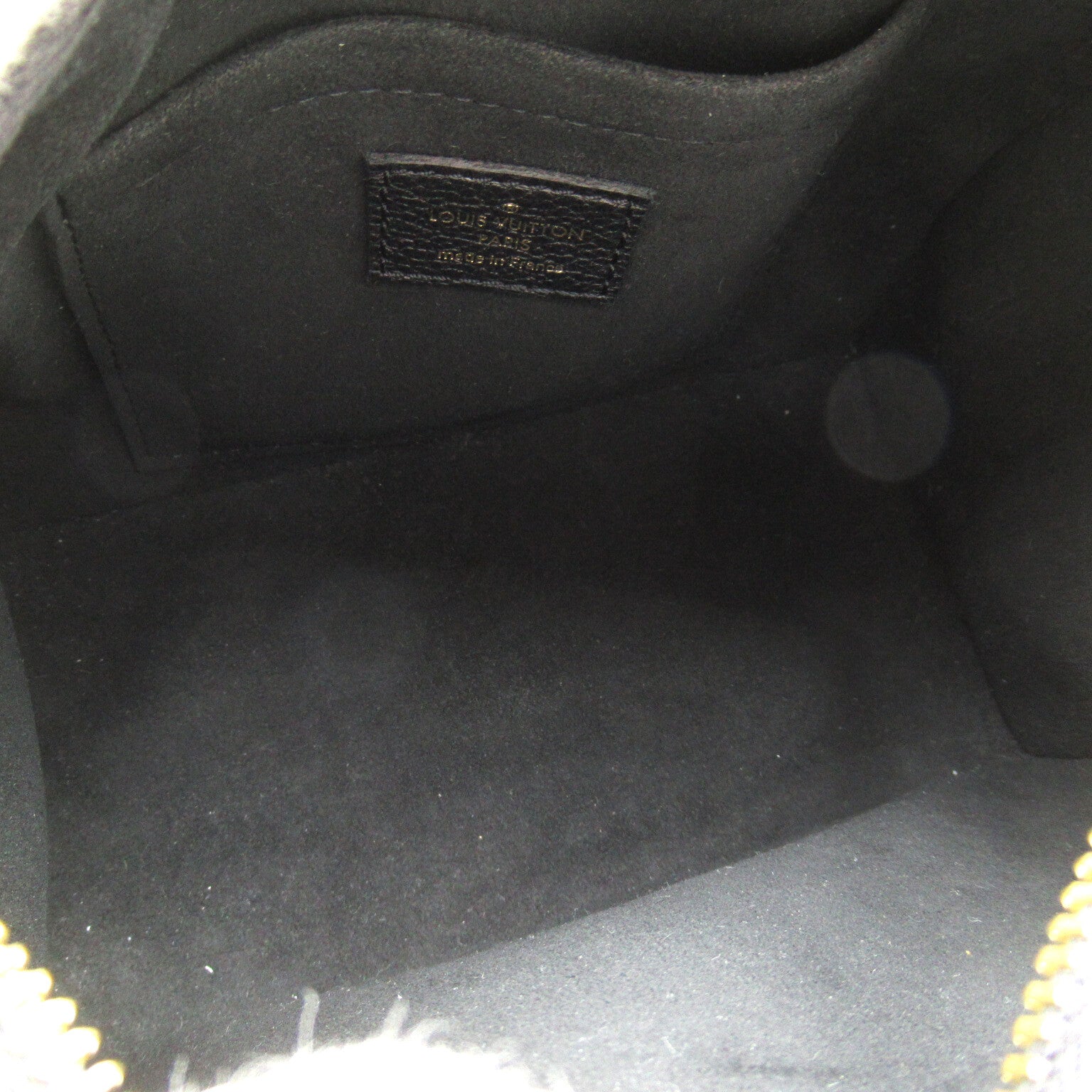 Louis Vuitton Speedy Bandouliere 20 Monogram Emplant Black M58953