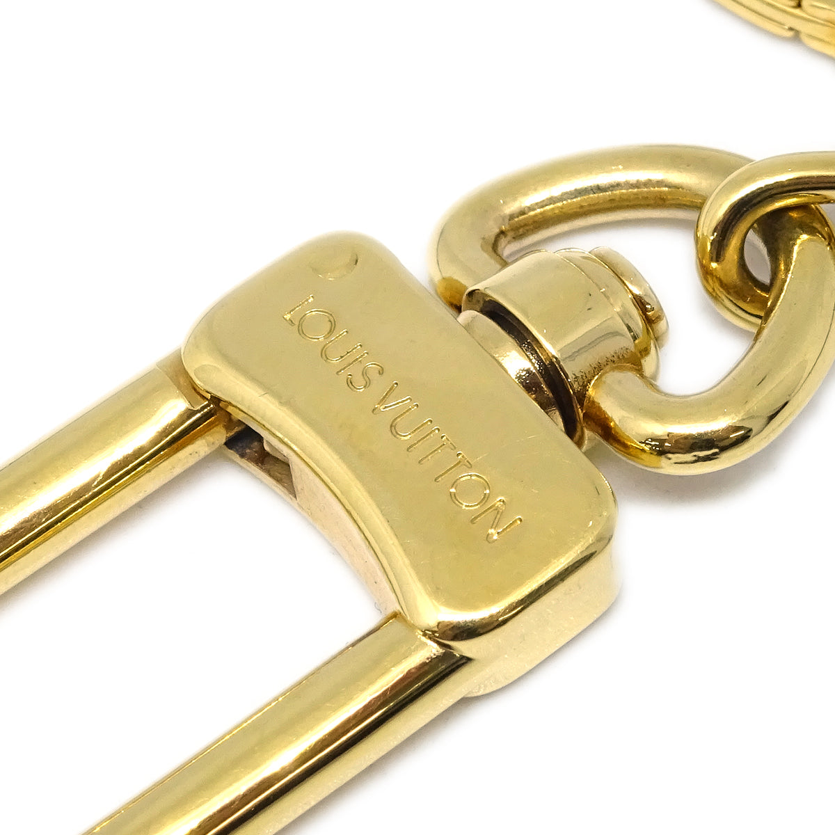 Louis Vuitton Anokre 包包吊飾鑰匙扣金 M62694 小好