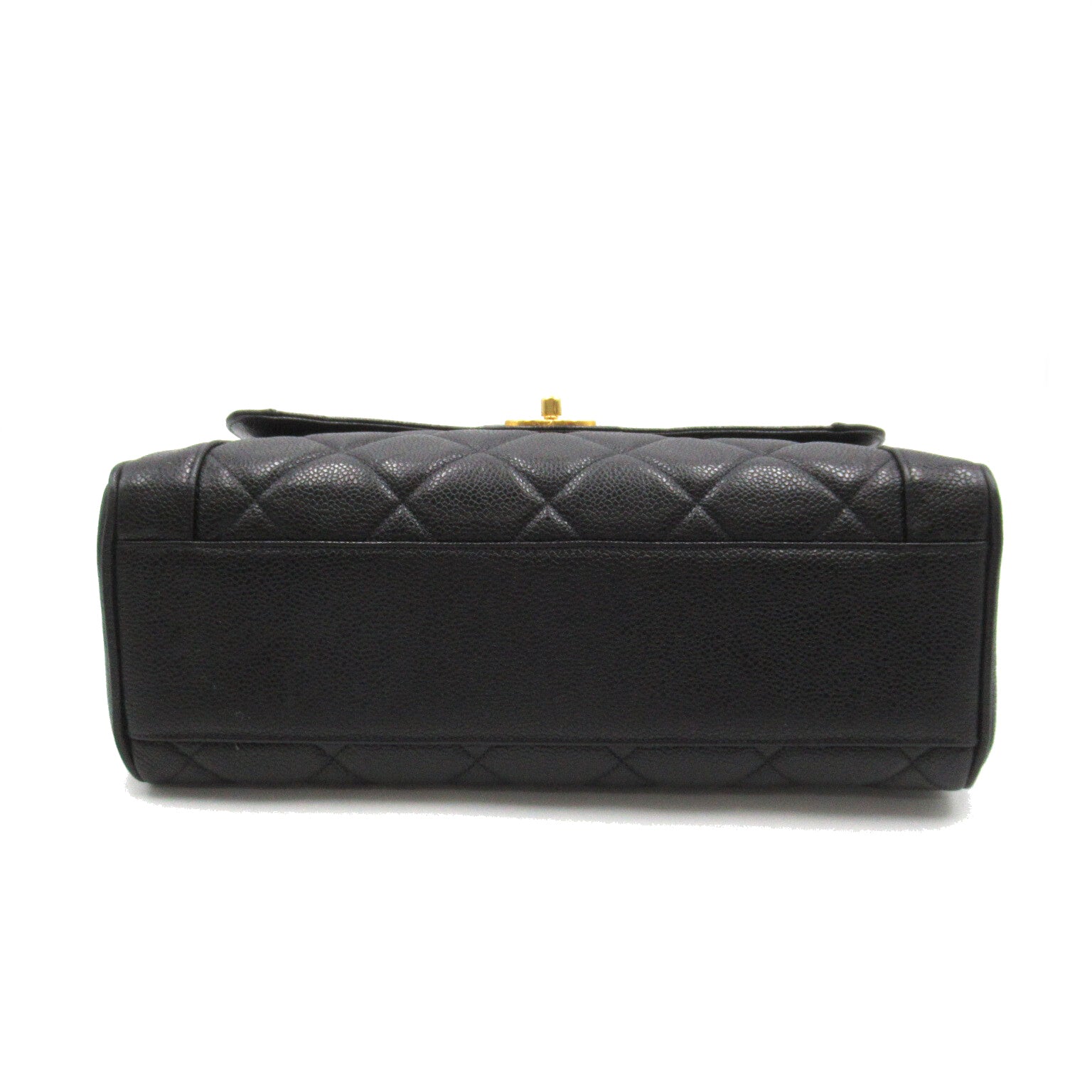 CHANEL Matrasse Handbag Handbag Caviar S  Black Ladies