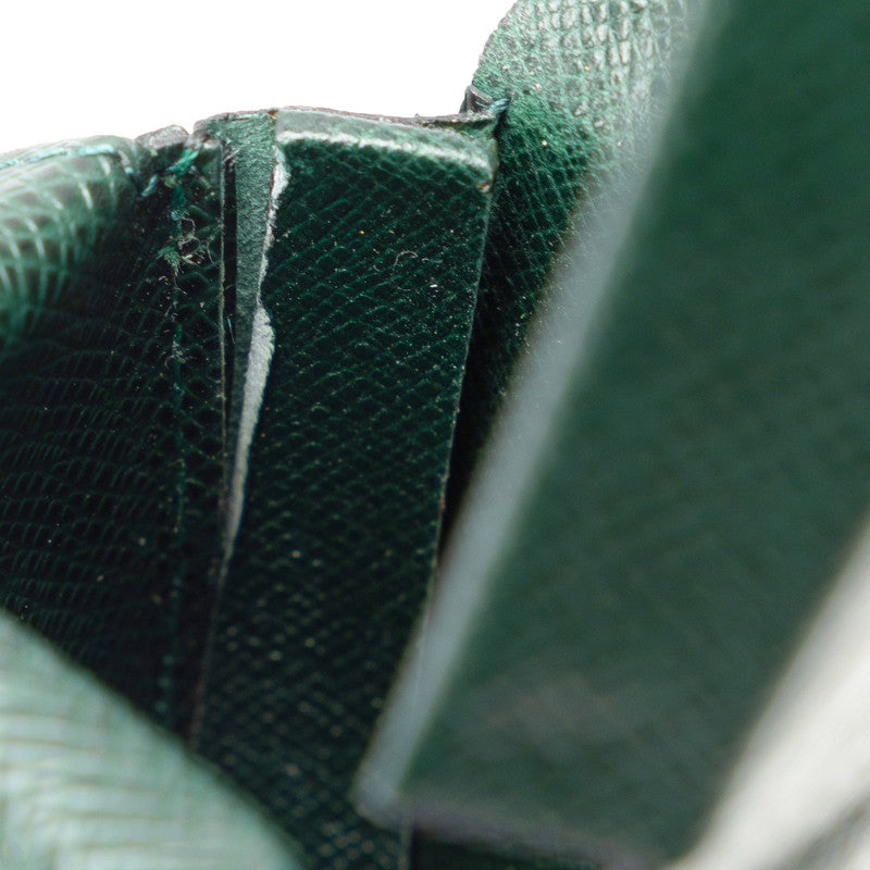 Louis Vuitton Taiga Portemoney Cube Coin Case M30374 Epi Green Leather Men Louis Vuitton
