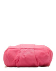 Prada Logo Ribbon Accessories Porterait Cosmetics Pink Nylon  Prada