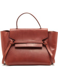 Celine Belt Bag Mini Leather 2WAY Handbag Brown Belt