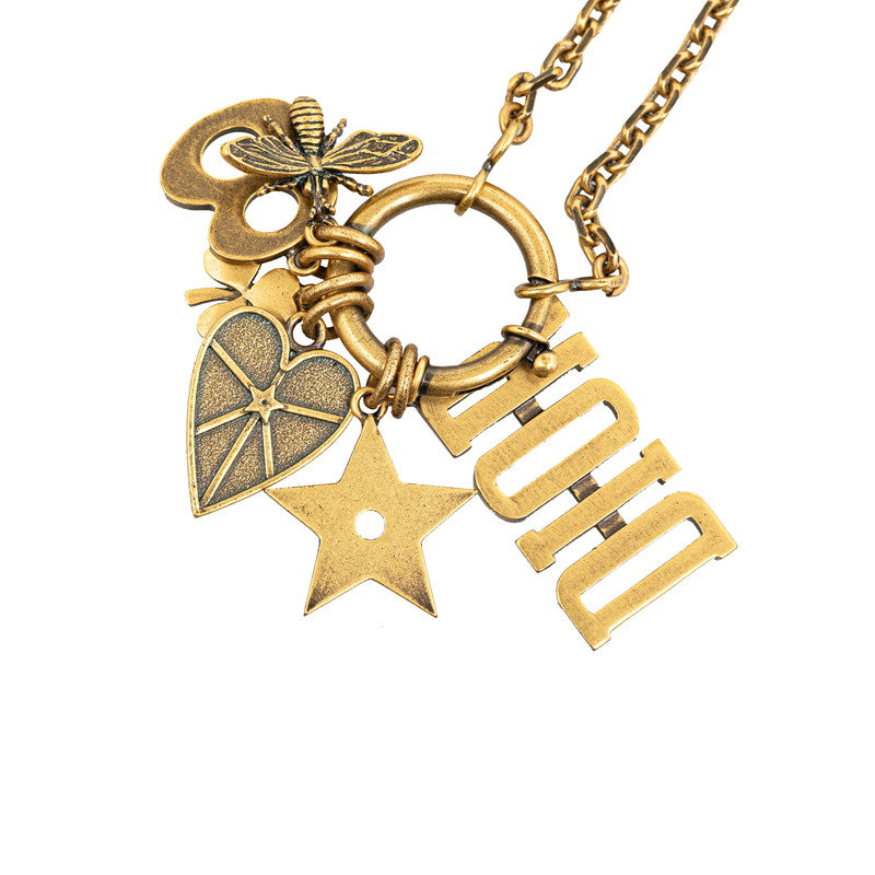 Dior Logo Bee 8 Heart Star Clover Necklaces  G Mecca  Dior