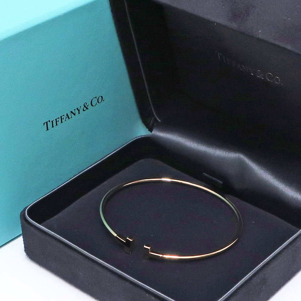 Tiffany K18PG Taro  Bracelet Bungalow 750PG Jewelry Rose G