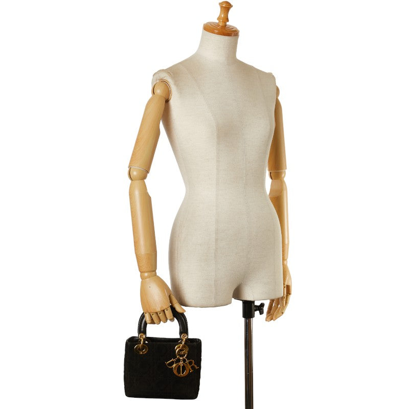 Dior  Dior Lady Handbag Mini-Bags Black  Lady Dior