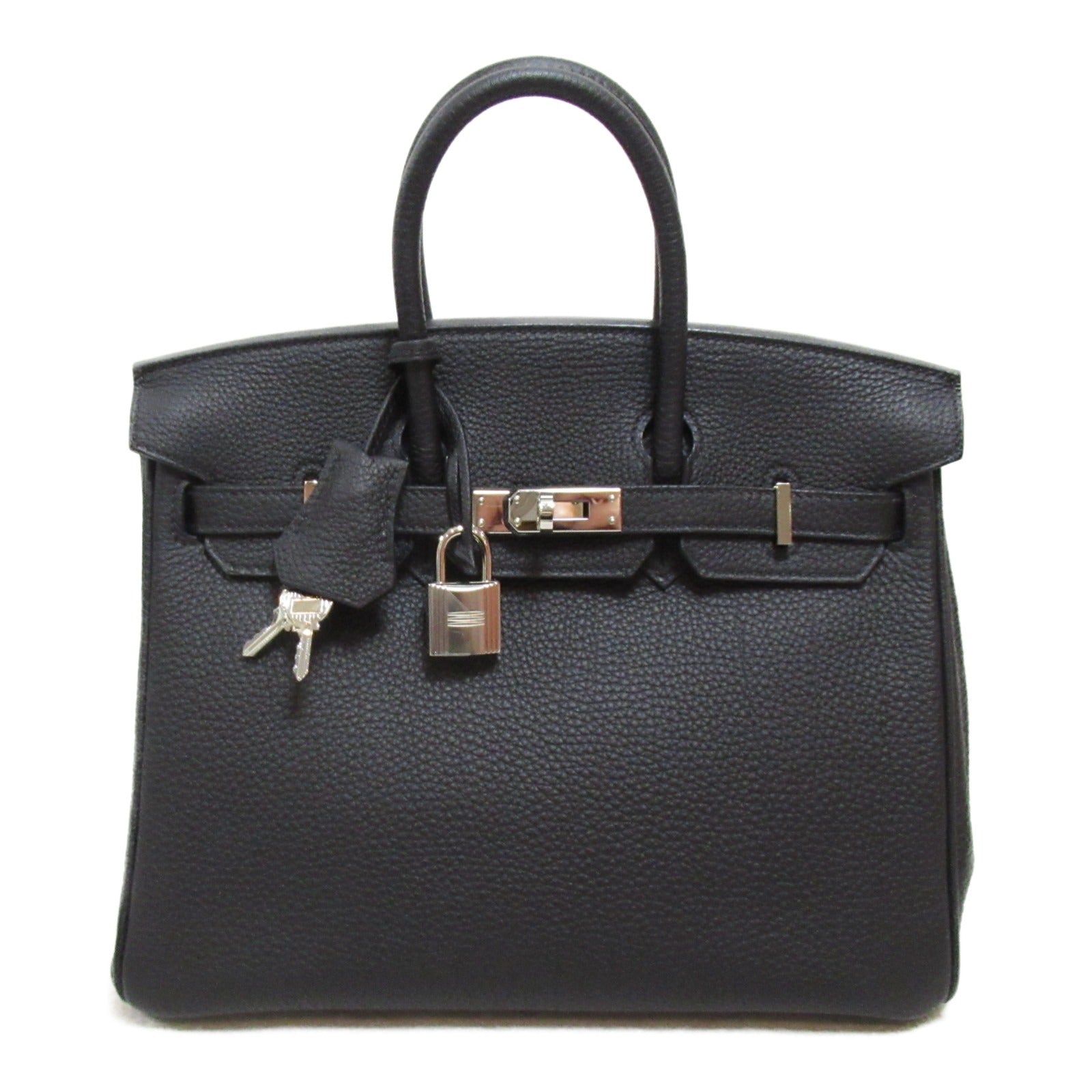 Hermes Birkin 30 Black Handbag Handbag Handbag Leather Togo  Black