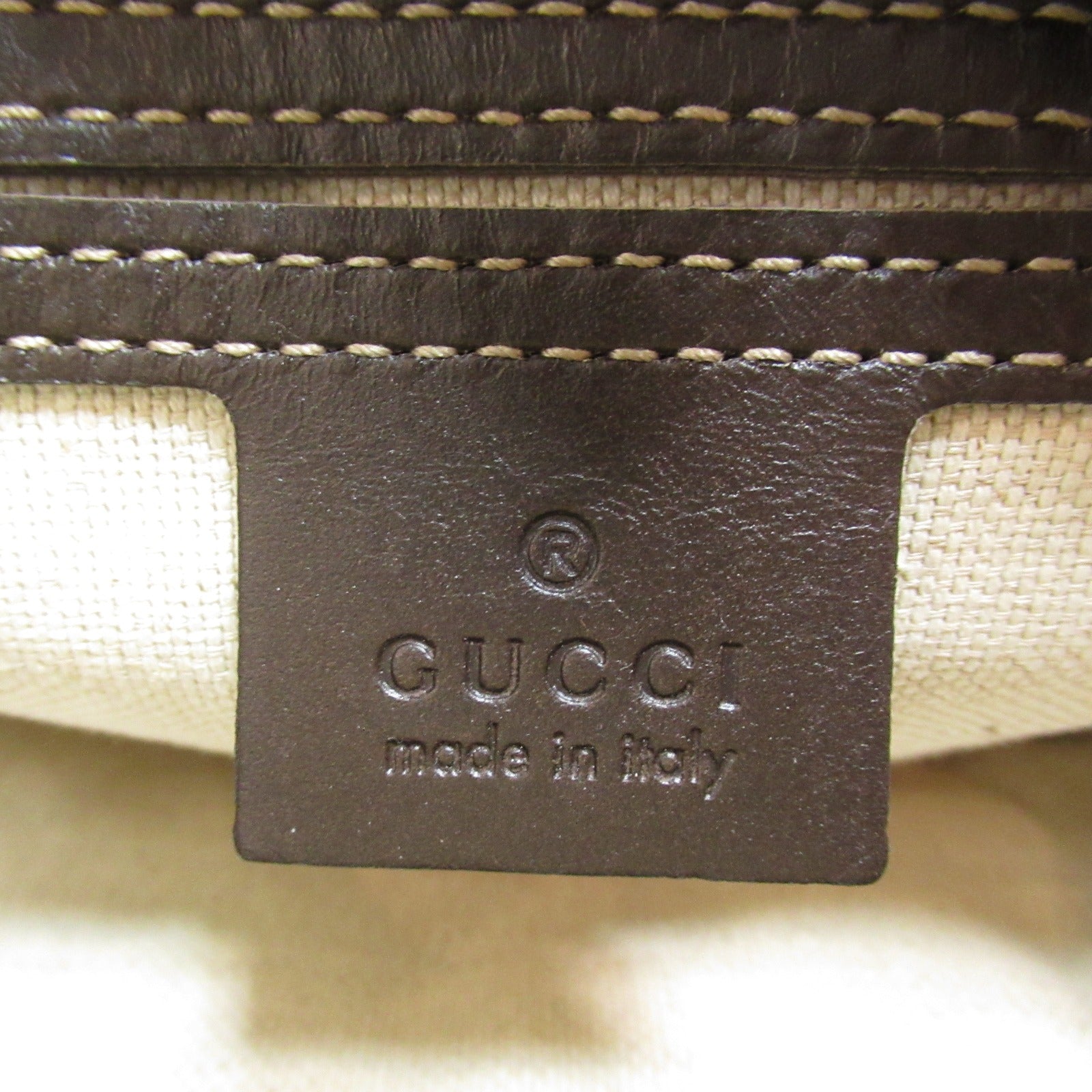 Gucci GG Spr Shoulder Bag Shoulder Bag PVC Coated Canvas  Beige 233268