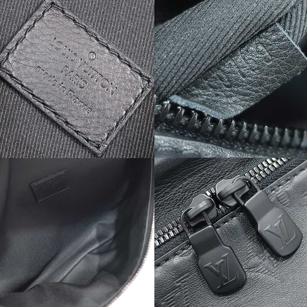 Louis Vuitton Dialovery Bum Bag M44388 Monogram Shadow Noir Black BK Body Bag Crossbody  Preservation Bag Box