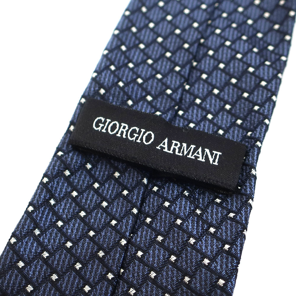 Giorgio Armani Cravate Blue Silk Business Dress Formal   etc
