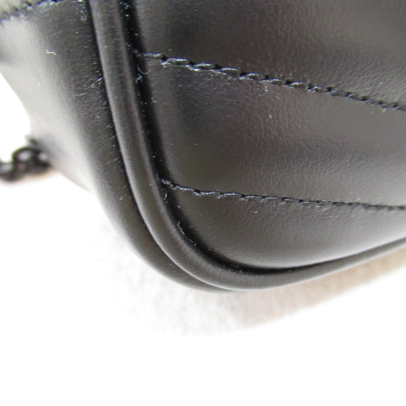 Saint Laurent SAINT LAURENT Chain Shoulder Bag Leather Bag  Black 748849DV7081000
